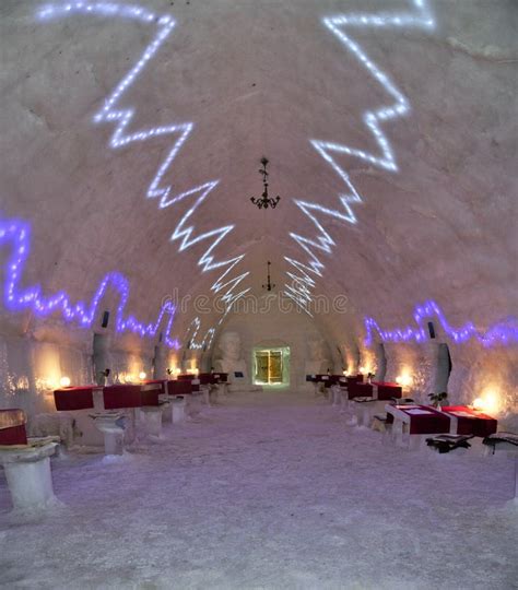 Hotel Of Ice Romania In The Fagaras Mountains.